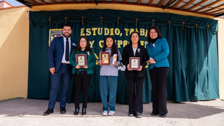 129 años está celebrando la escuela Marcos Macuada de Limarí