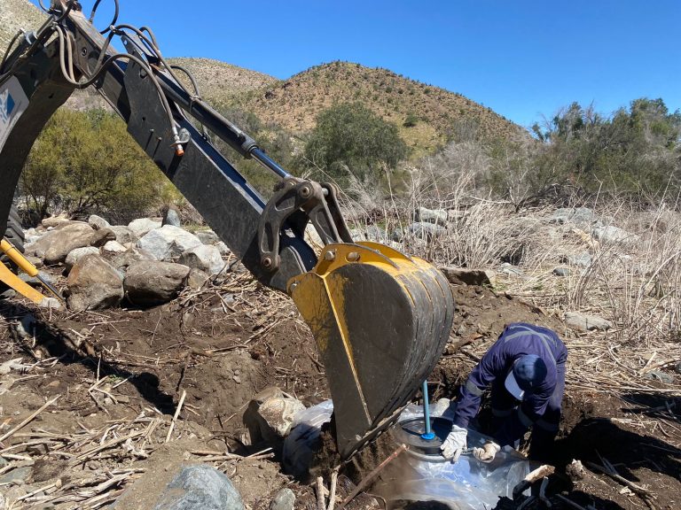 Instalan fosas sanitarias para prevenir la Hidatidosis en Río Hurtado