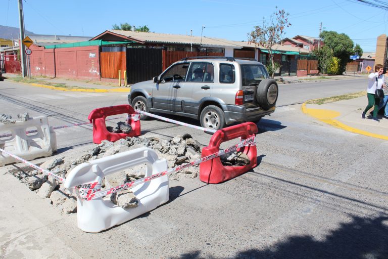 A armarse de paciencia: Llaman a la comprensión por trabajos de mejoramiento de calles y veredas en Ovalle
