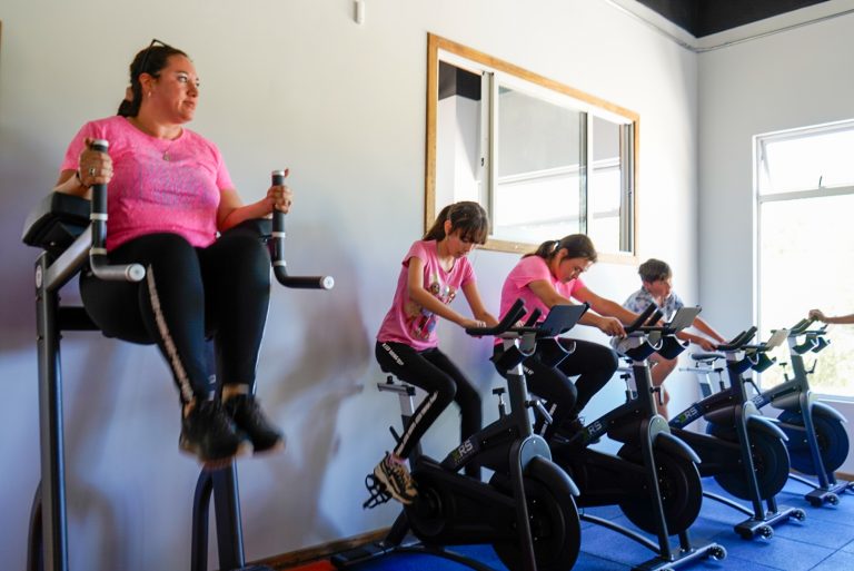 Más vida deportiva: Monte Patria inaugura moderno Centro de Acondicionamiento Físico Municipal