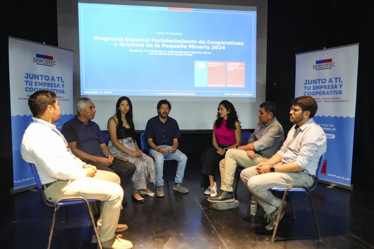 Realizan cierre regional del Programa de “Fortalecimiento de Cooperativas y Gremios de la Pequeña Minería” en Monte Patria