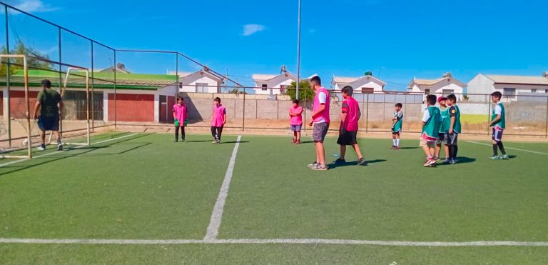 Impulsan taller de fútbol para niños y jóvenes en situación de discapacidad en Ovalle