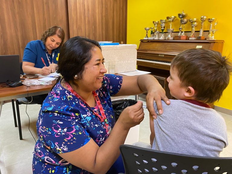 Cobertura de vacunación contra la Influenza en la región alcanza el 50%