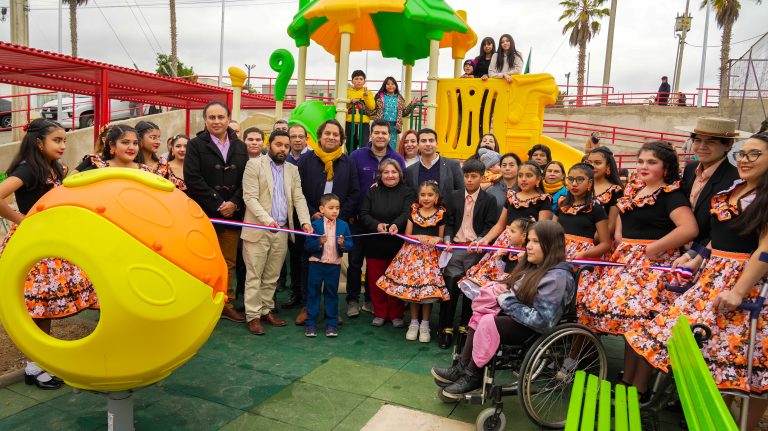 Inauguran remodelada plazoleta inclusiva en Villa Charlesbourg