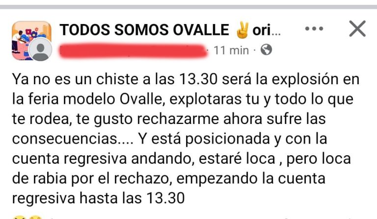 Última hora: evacúan la Feria Modelo ante anuncio de artefacto peligroso