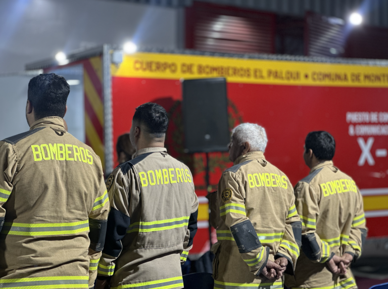 Cuerpo de Bomberos de El Palqui adquiere moderno puesto de comando gracias a subvención municipal