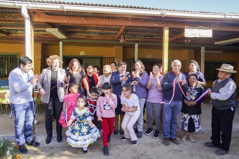 Club de Adulto Mayor Buena Esperanza de Higueras de Rapel inaugura mejoras en su sede 