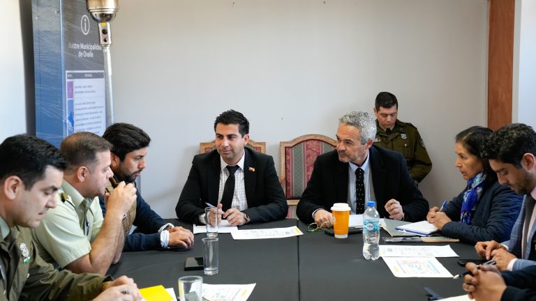 Coordinan acciones de seguridad para evento de Fiestas Patrias en Ovalle