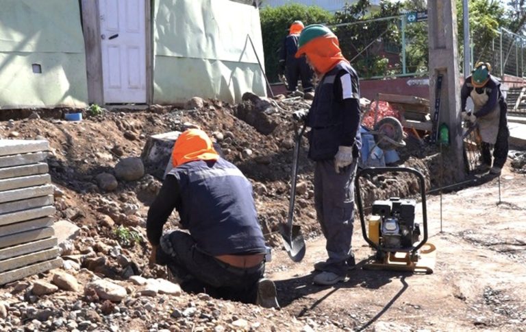 Realizan reposición de veredas para mejorar accesibilidad  en la Población 8 de Julio