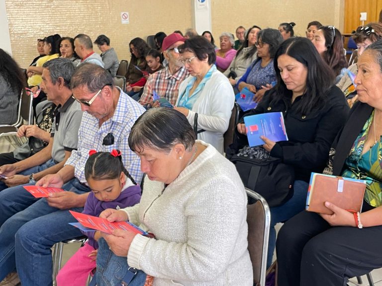 Más de 100 participantes tuvo exitosa jornada informativa de la Reforma de Pensiones en Limarí