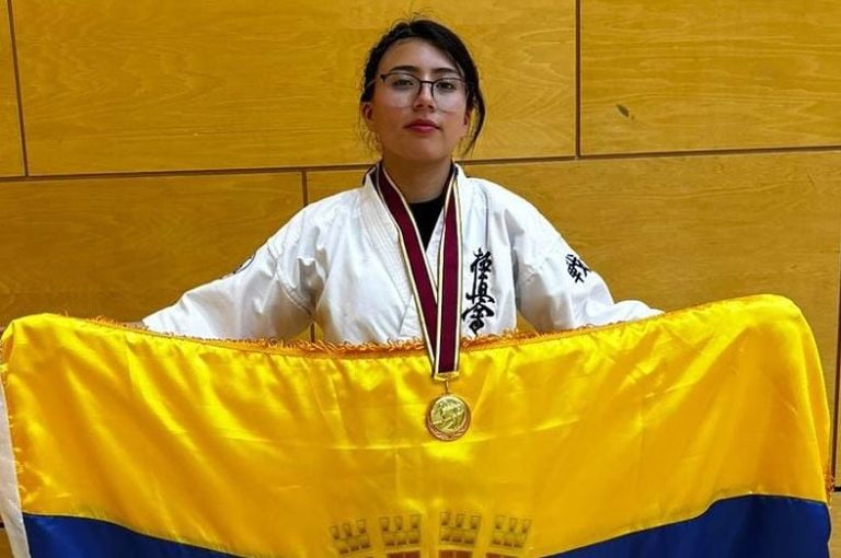Karateca ovallina logra histórica medalla de bronce en la 1° Copa Mundial IKF