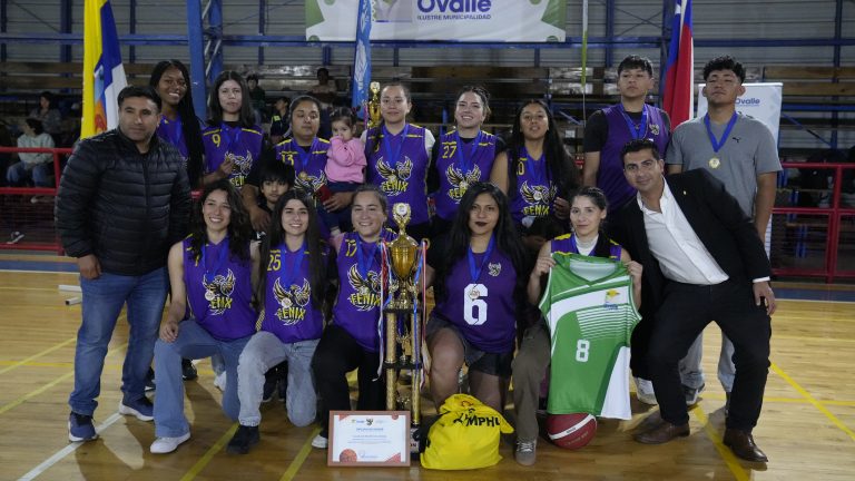 Fénix y Cancha Rayada fueron los grandes ganadores de la Liga Municipal de Básquetbol 2025