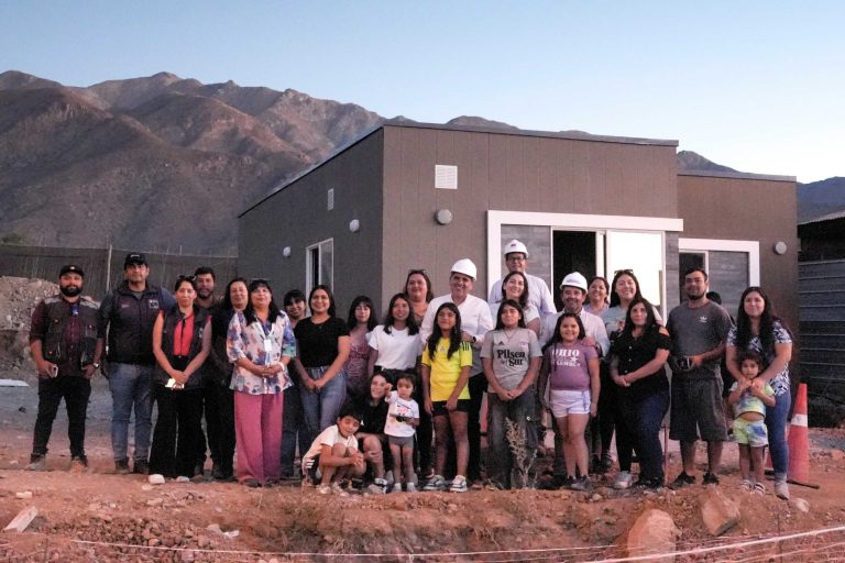En marcha las primeras viviendas industrializadas de la Región de Coquimbo