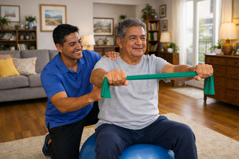 Ejercicios de corta duración reducen la presión arterial en adultos mayores a niveles similares a los fármacos