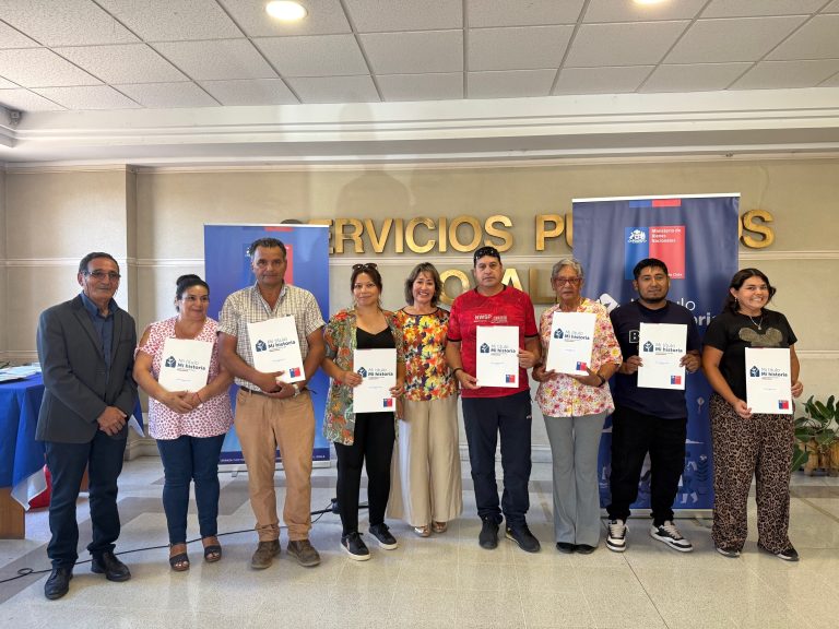 29 Familias de Ovalle recibieron sus títulos de dominio y ya son dueñas legales de sus propiedades