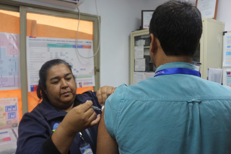 En Cerrillos de Tamaya: Ovalle da el vamos a la Campaña de Vacunación 2026 